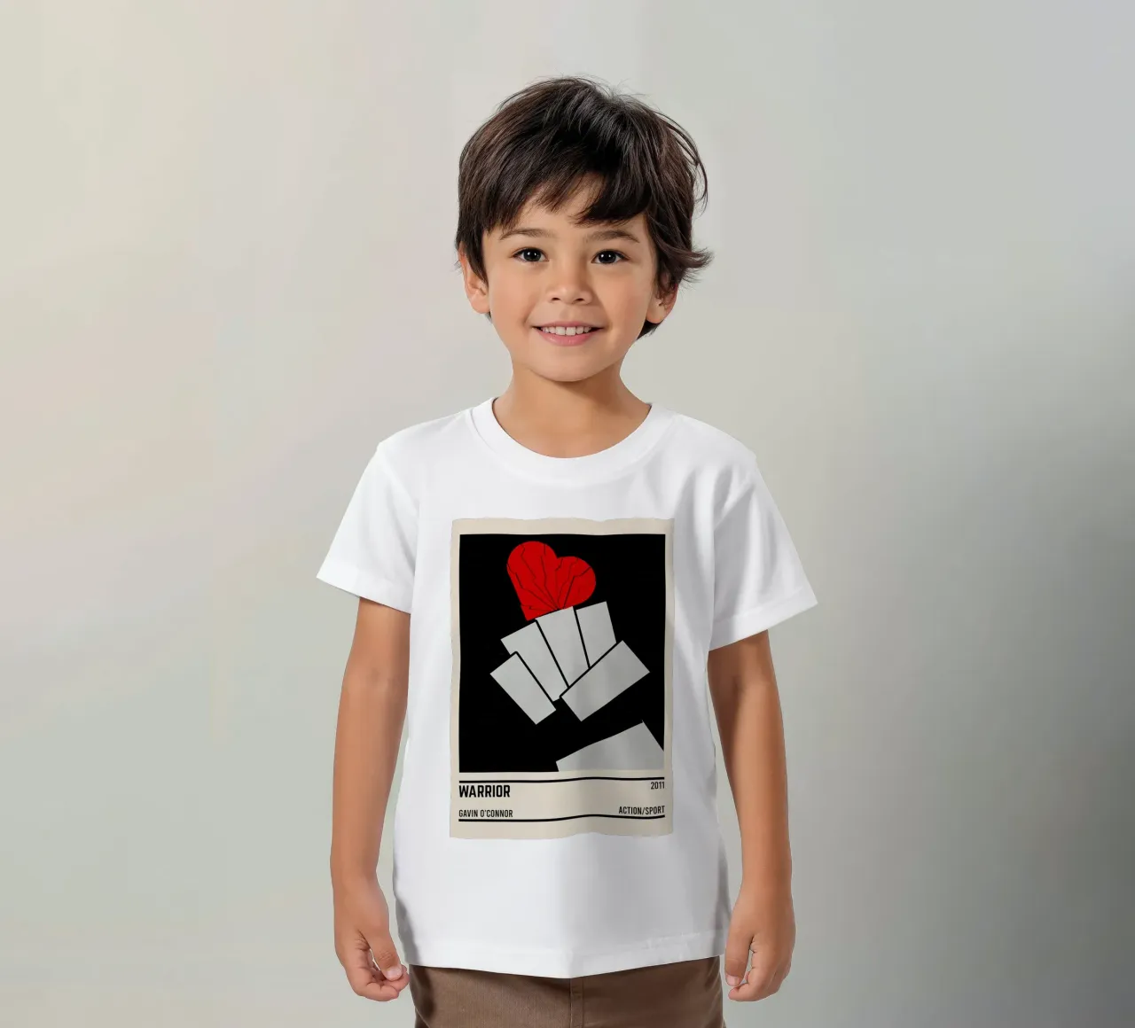 Warrior kinder t-shirt van TheArtstudio