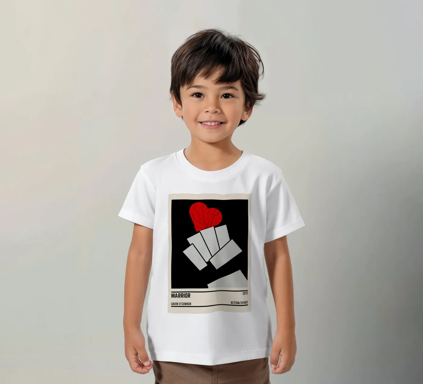Warrior kinder t-shirt van TheArtstudio