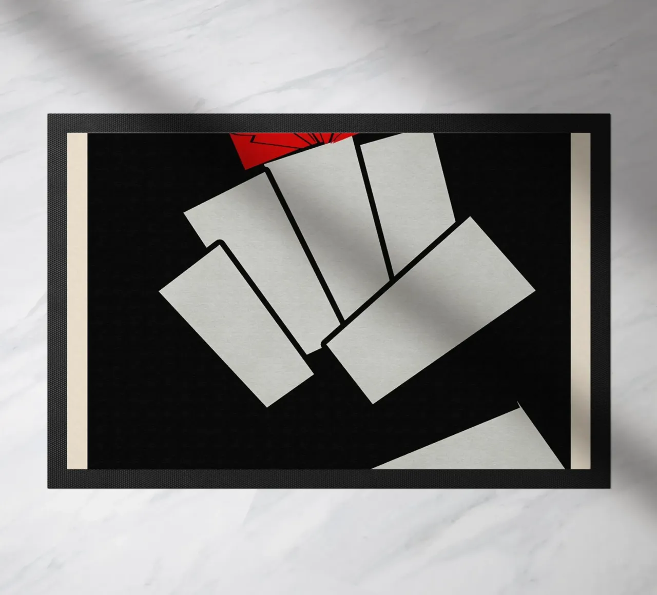 Warrior deurmat van TheArtstudio