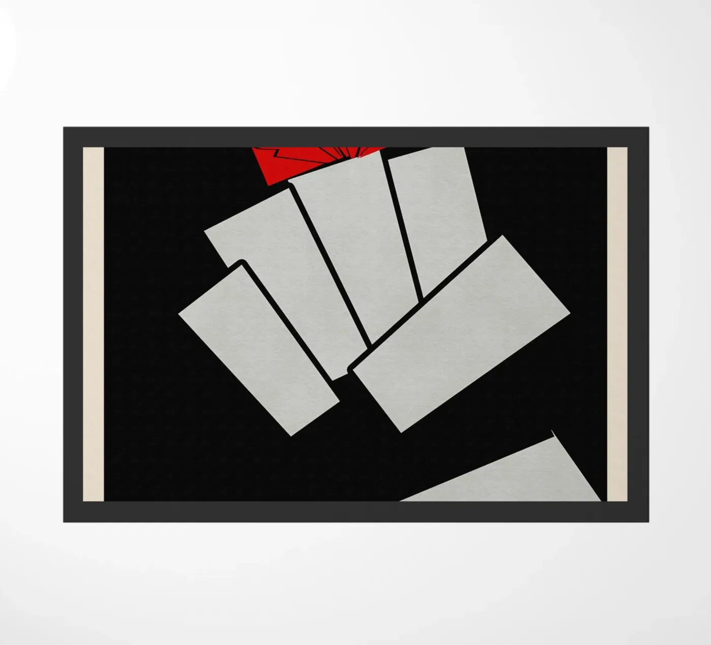 Warrior deurmat van TheArtstudio