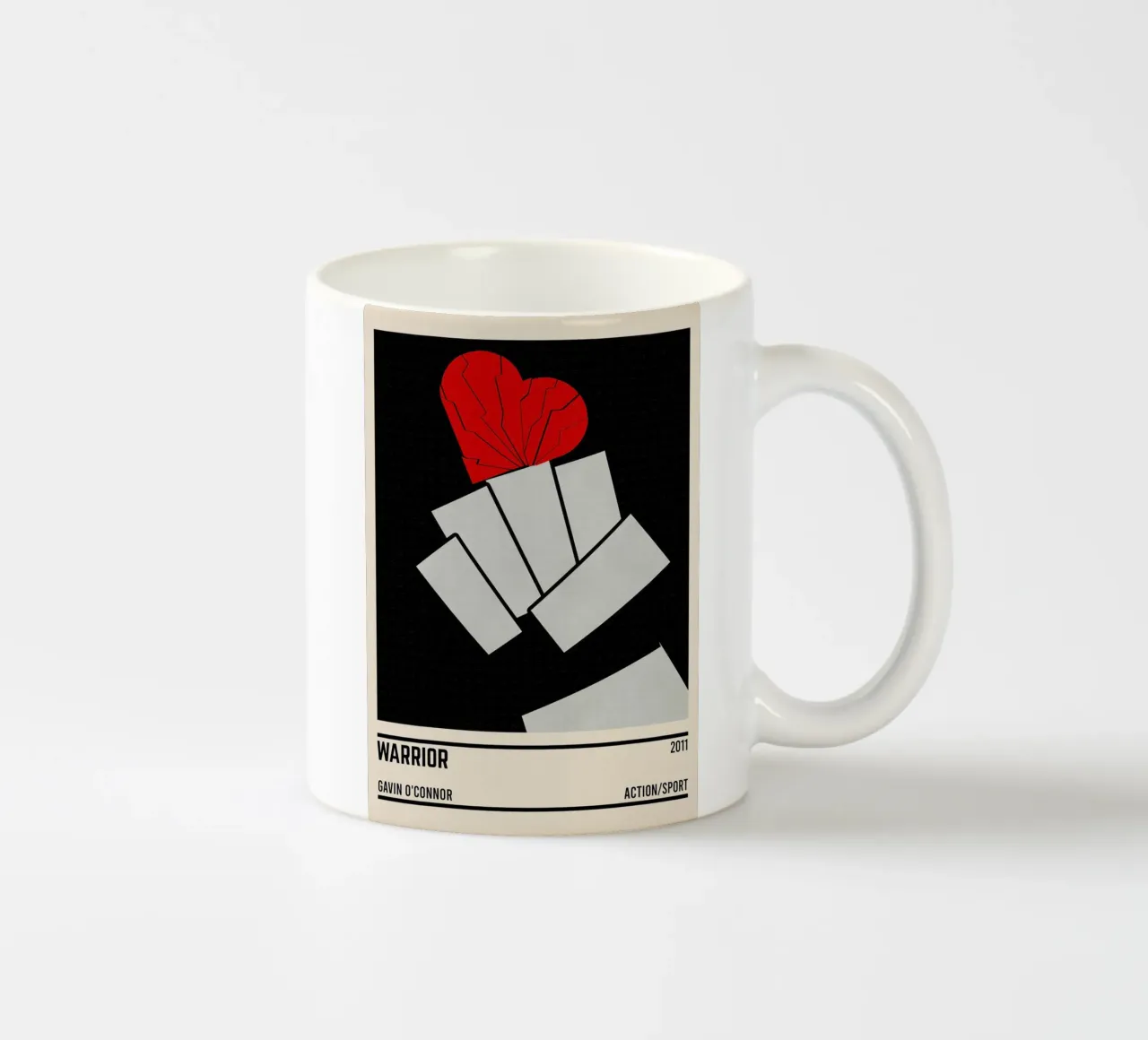 Warrior ceramic mug by TheArtstudio