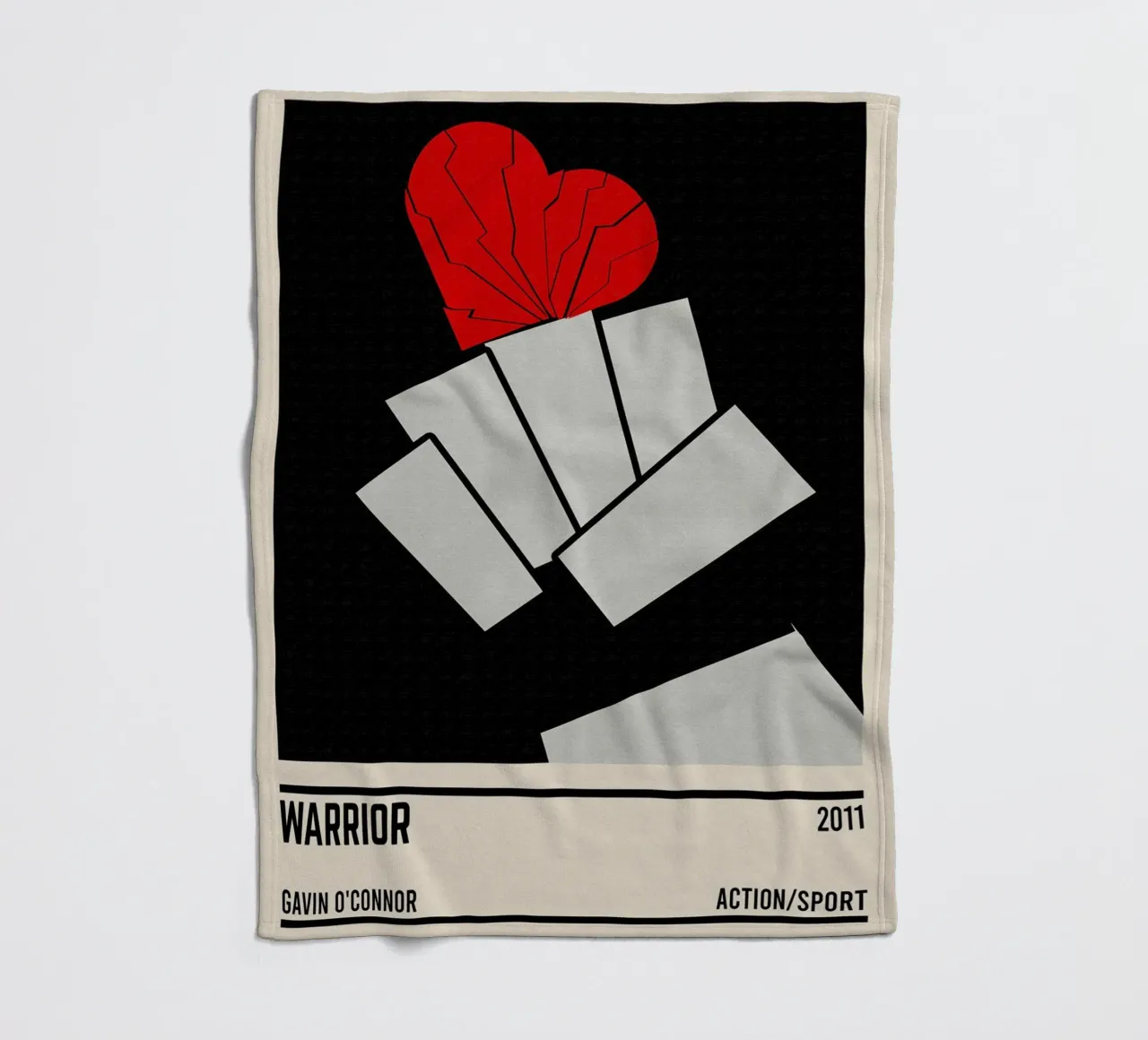 Warrior Fleecedecke von TheArtstudio