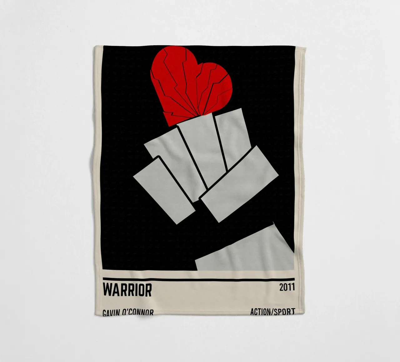 Warrior Fleecedecke von TheArtstudio