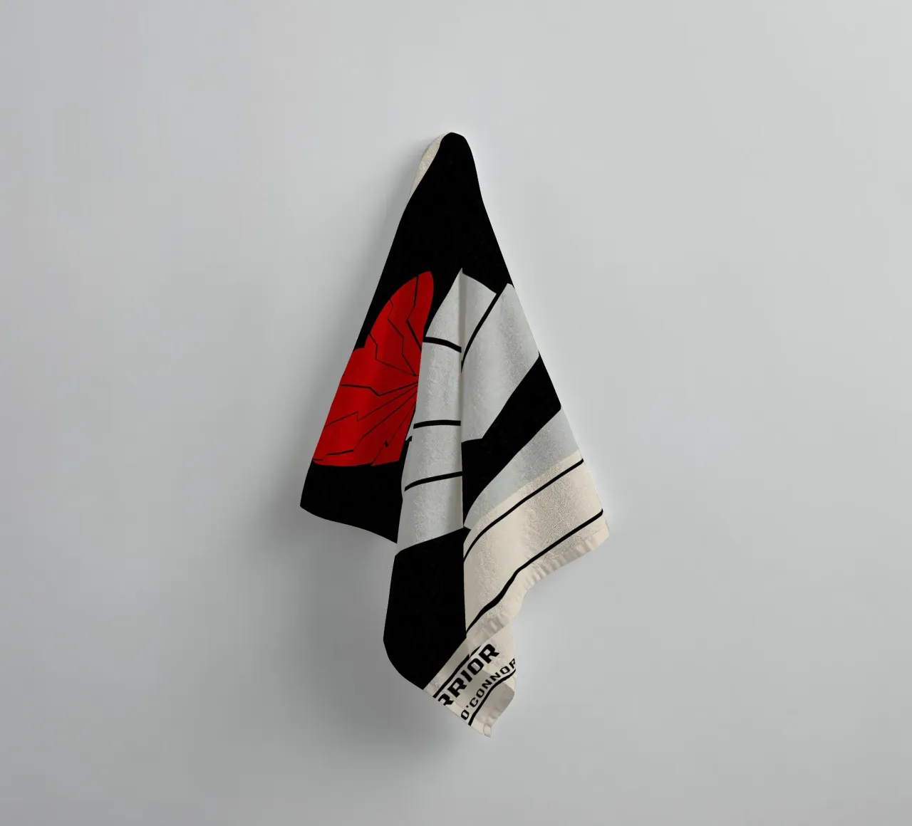 Warrior badhanddoek van TheArtstudio