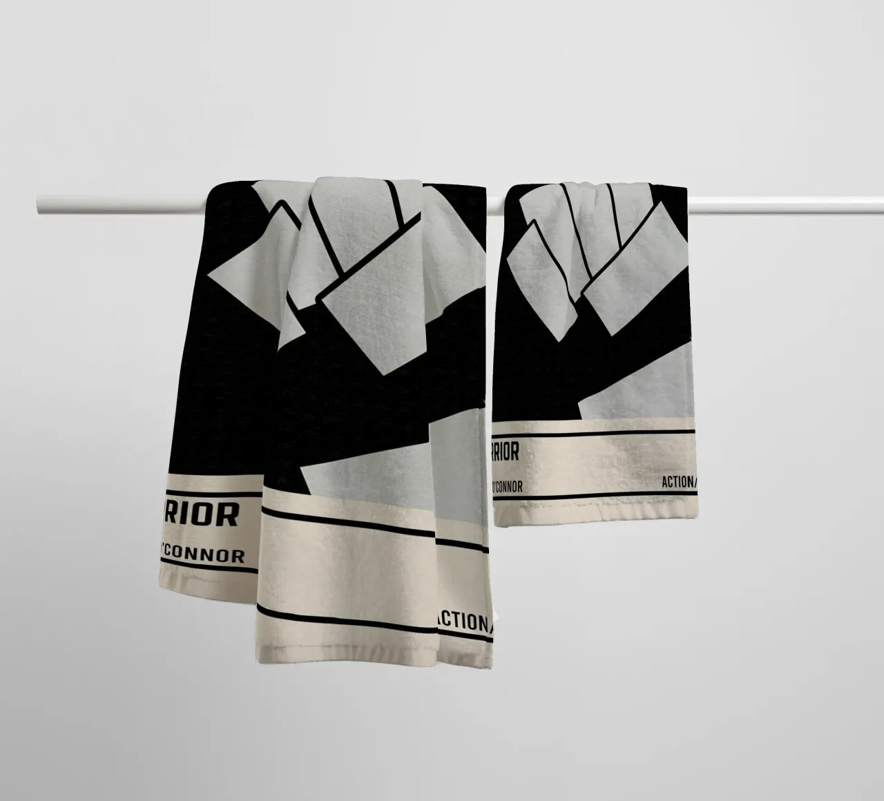 Warrior Handtuch von TheArtstudio