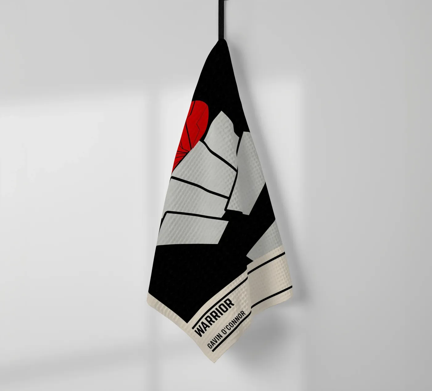 Warrior theedoek van TheArtstudio