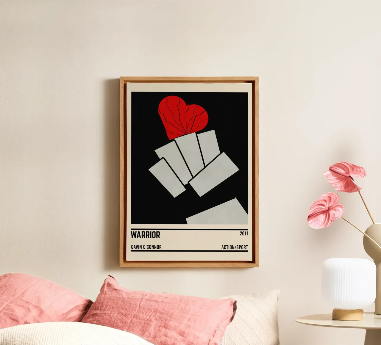 Warrior canvas by TheArtstudio