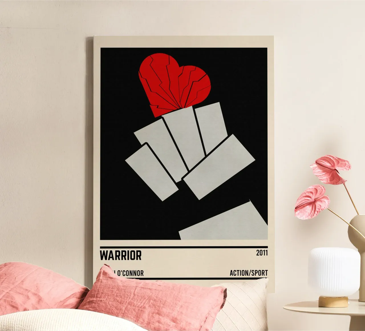 Warrior canvas by TheArtstudio