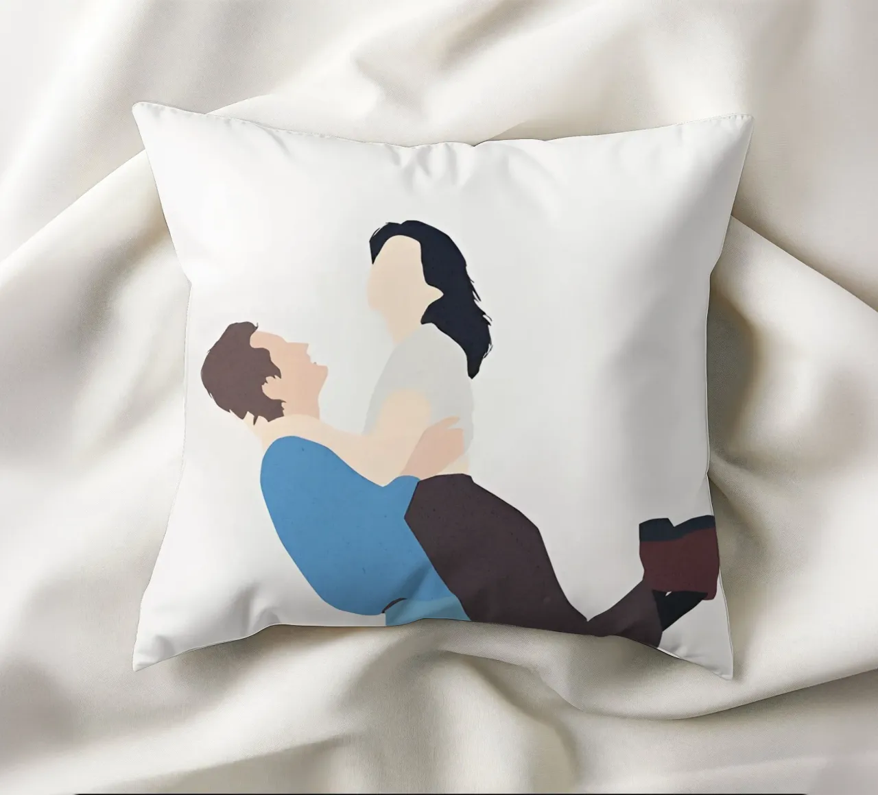 While You Were Sleeping Quote cuscino da TheArtstudio