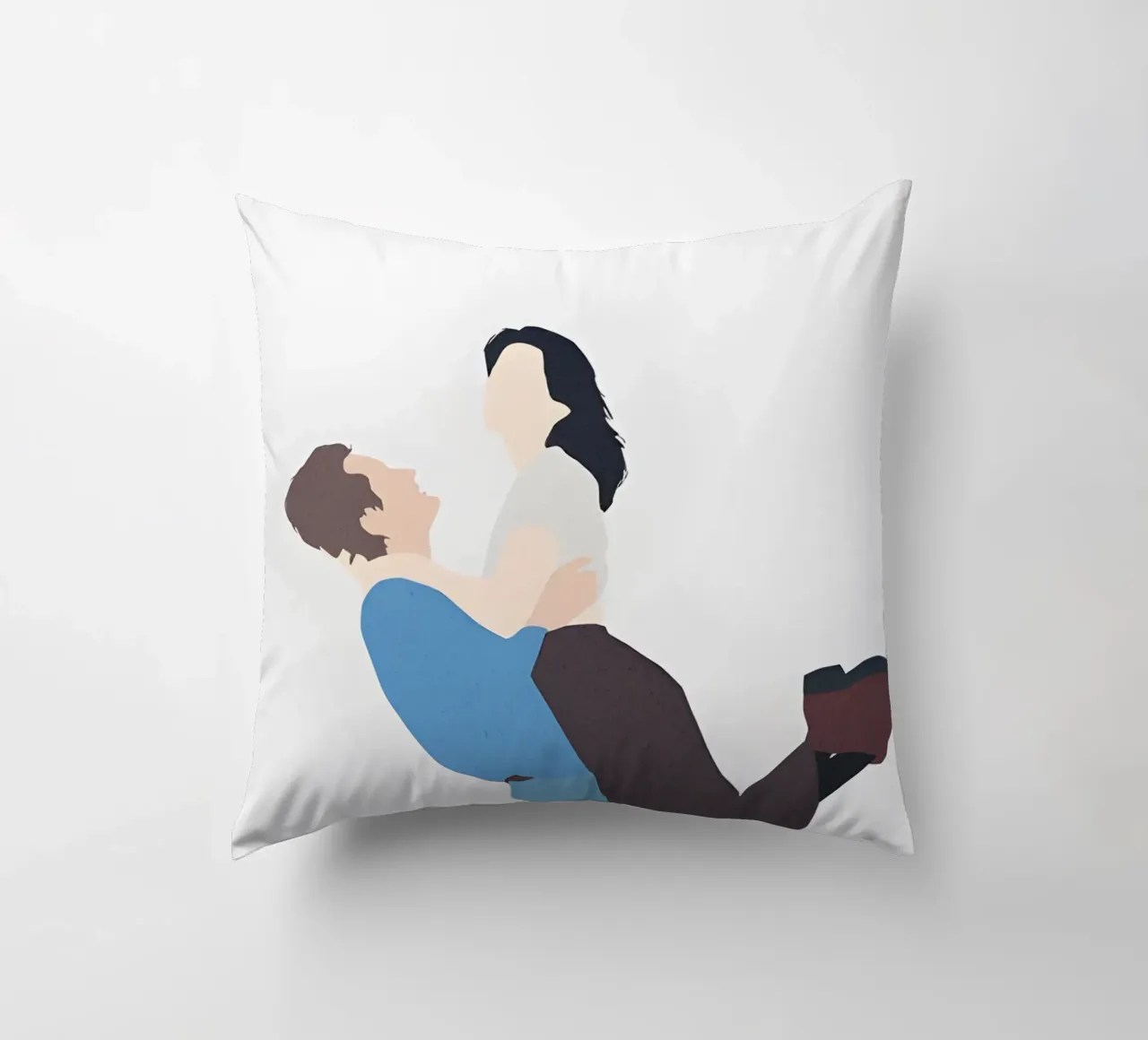 While You Were Sleeping Quote cuscino da TheArtstudio