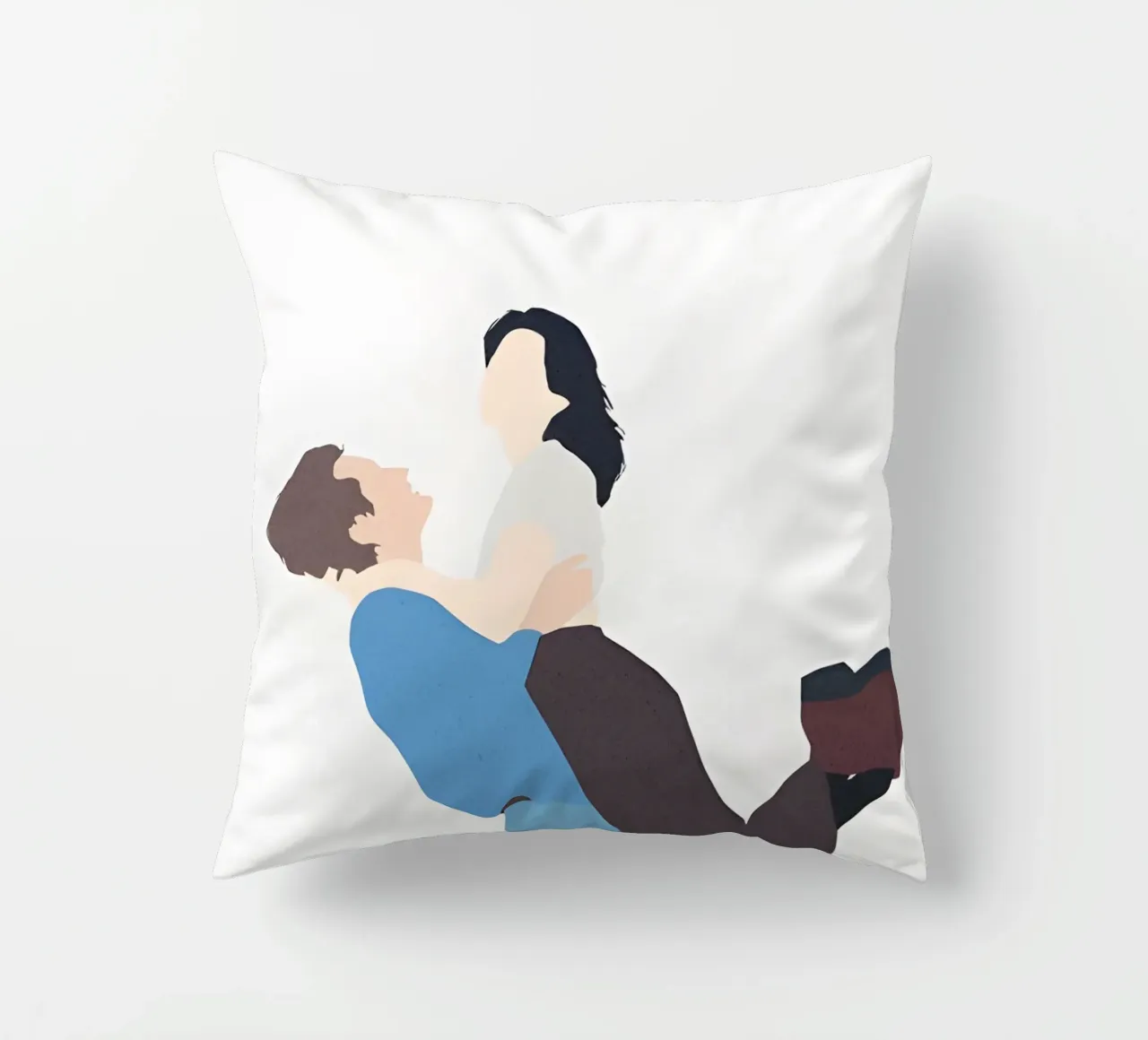 While You Were Sleeping Quote cuscino da TheArtstudio