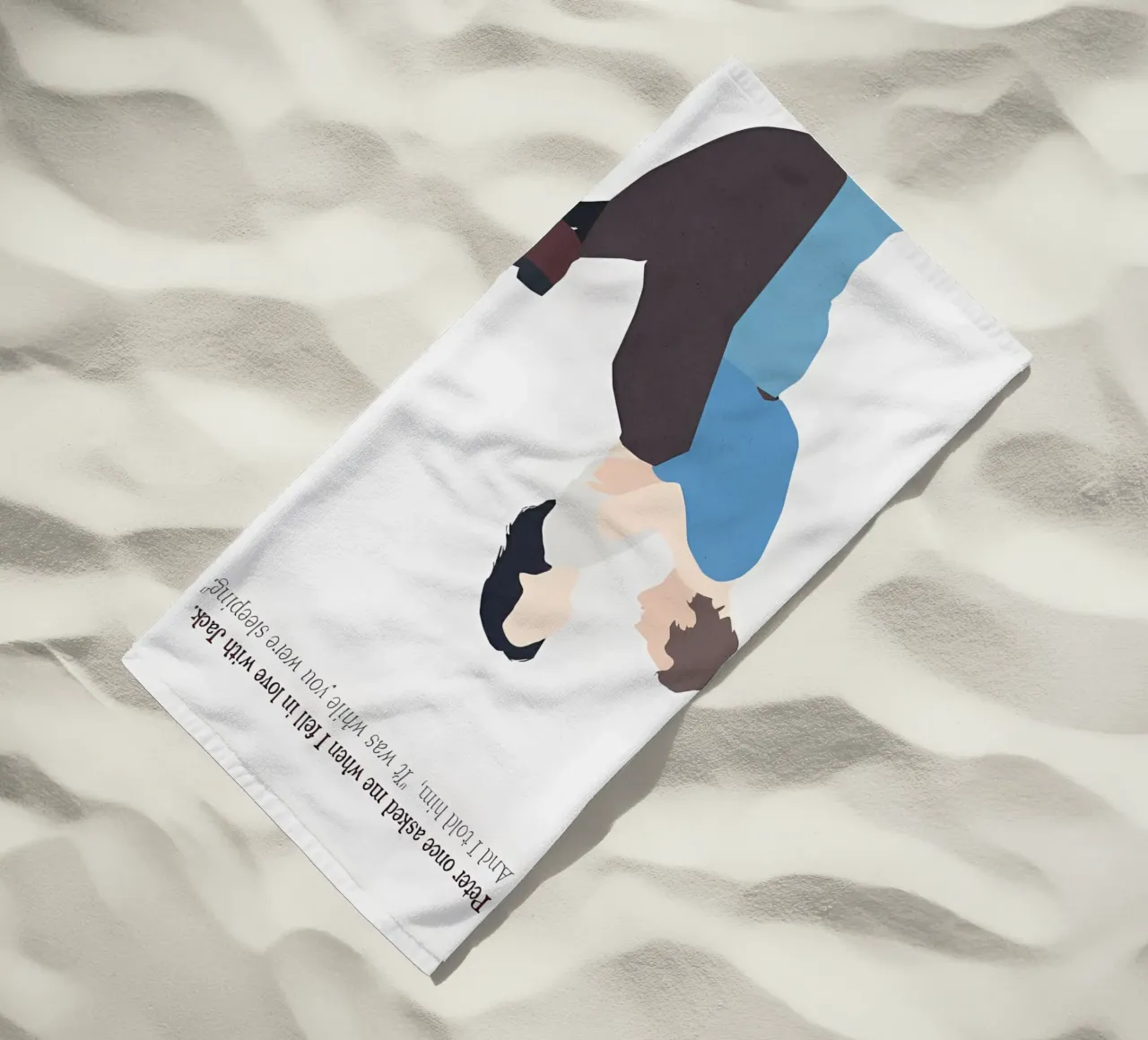 While You Were Sleeping Quote telo mare da TheArtstudio