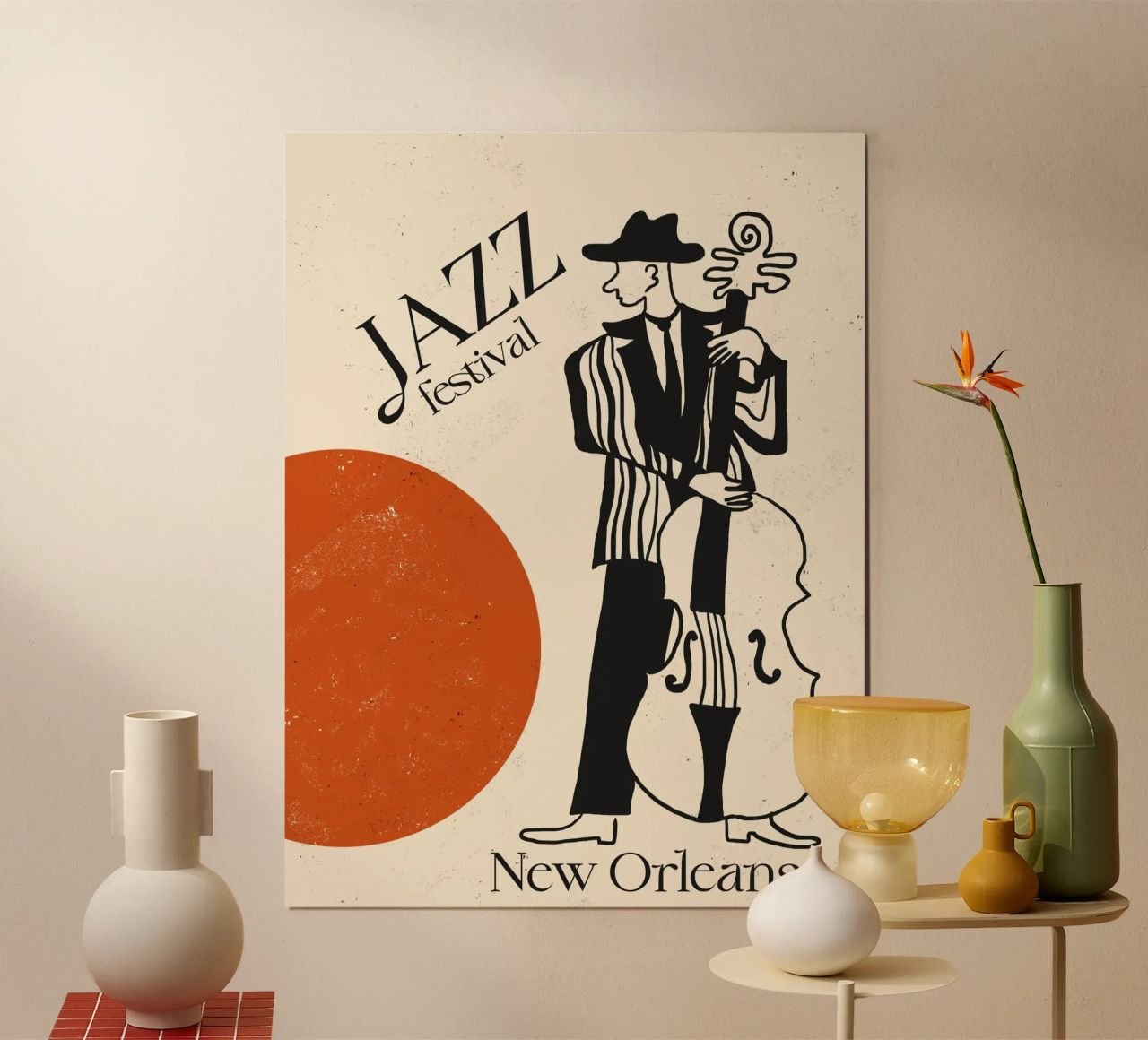 Jazzfestival 2 Poster von Indigo Rain