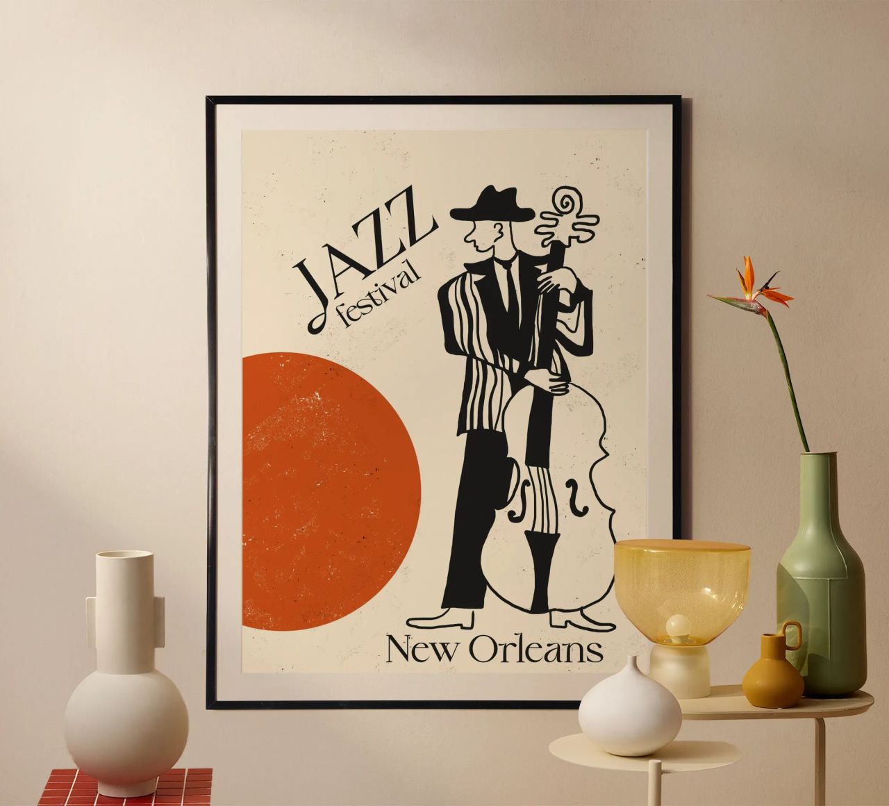 Jazzfestival 2 Poster von Indigo Rain