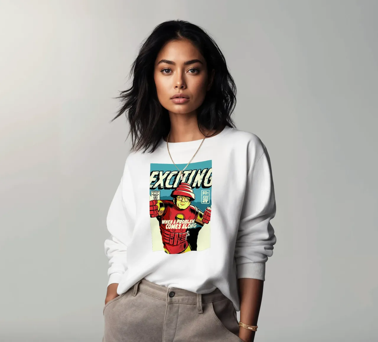 Post-Punk Problem Sweatshirt von Butcher Billy