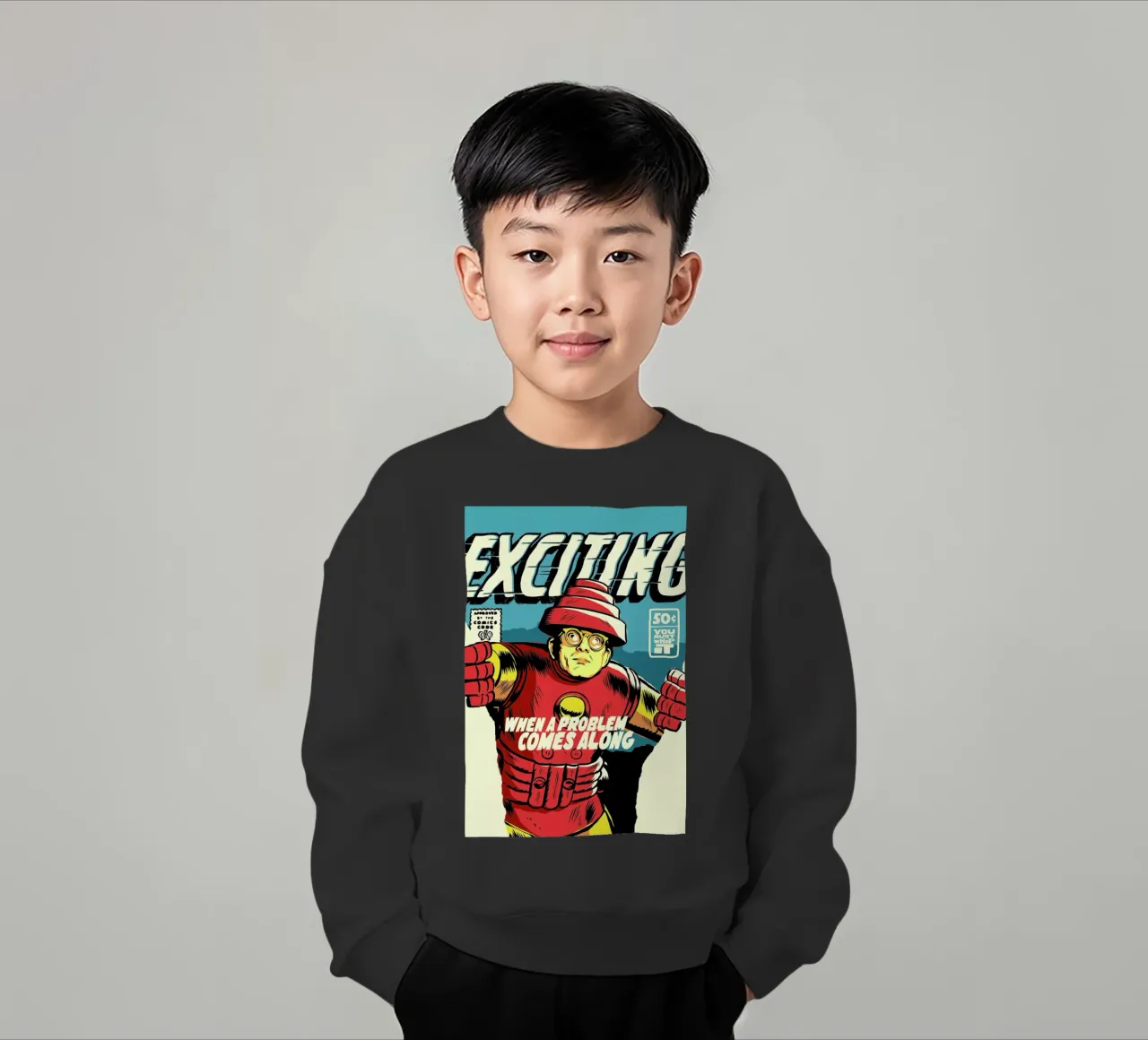 Post-Punk Problem felpa bambino da Butcher Billy