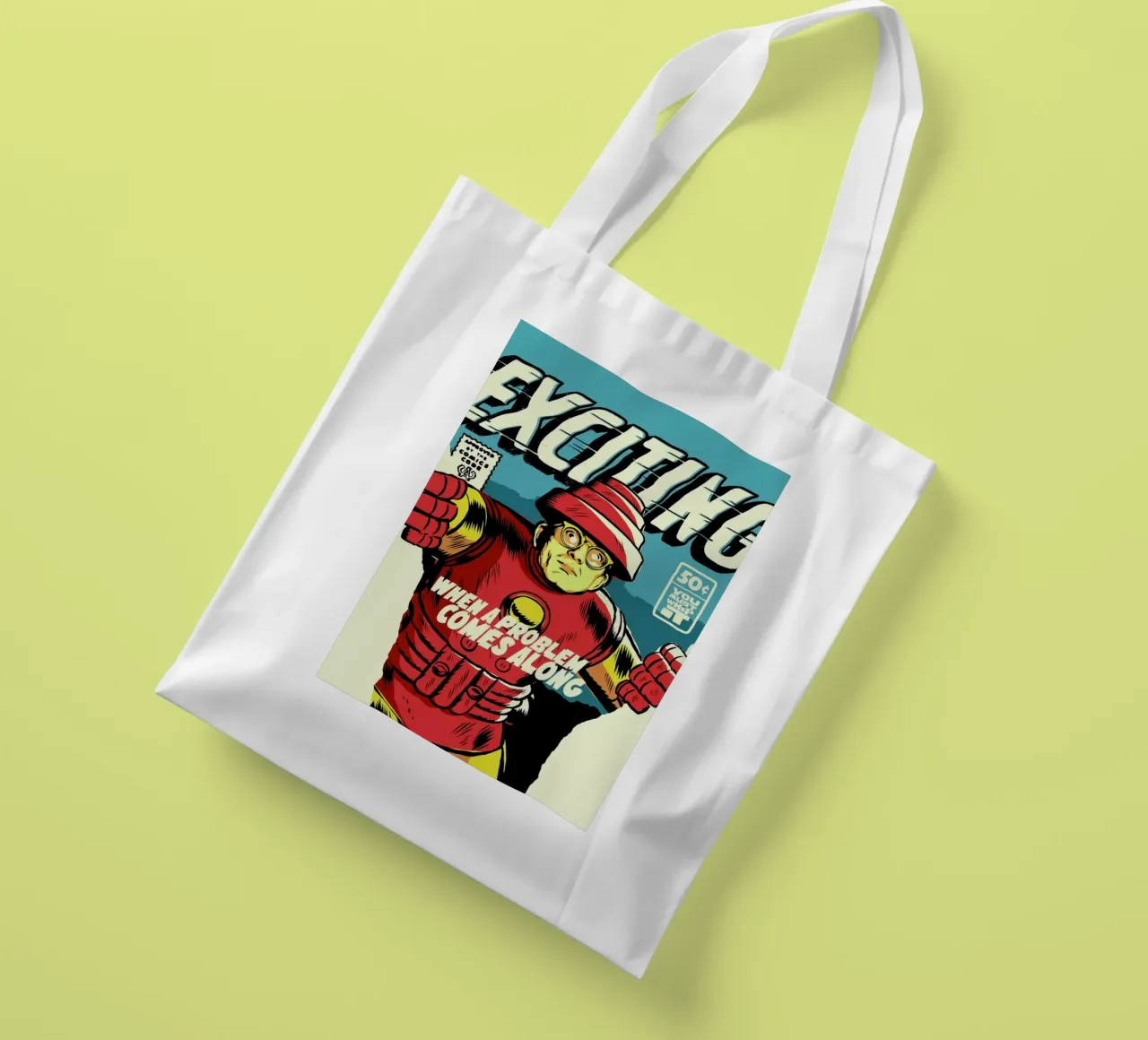 Post-Punk Problem tote bag by Butcher Billy