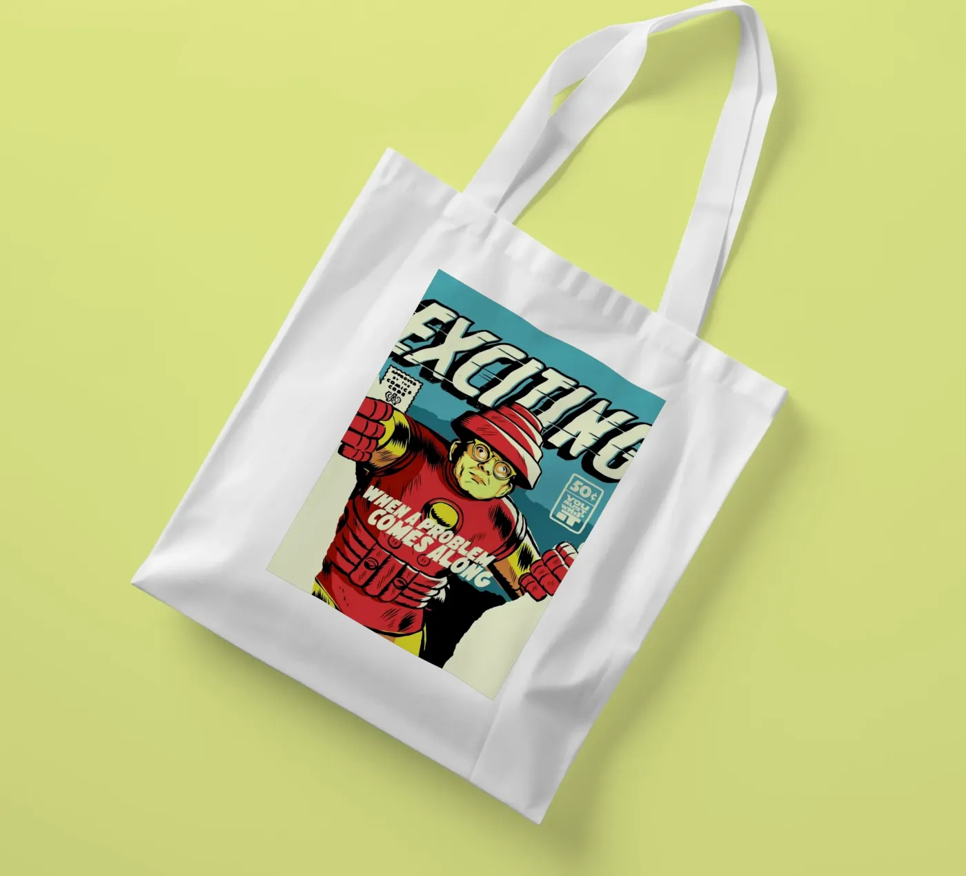 Post-Punk Problem tote bag by Butcher Billy