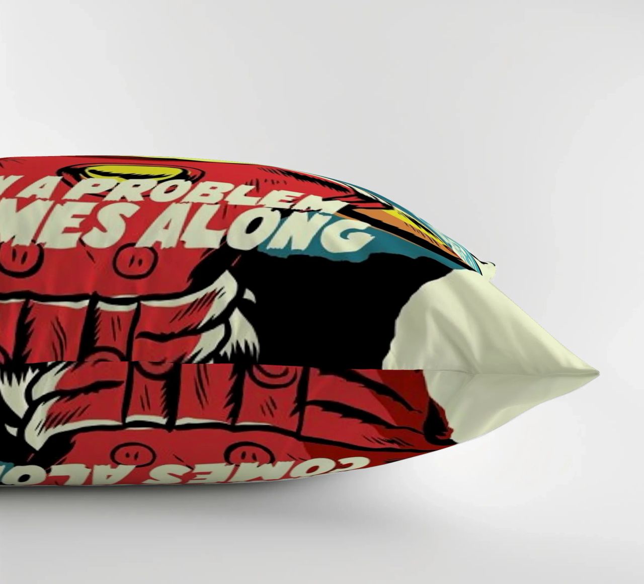 Post-Punk Problem decorative cushion by Butcher Billy