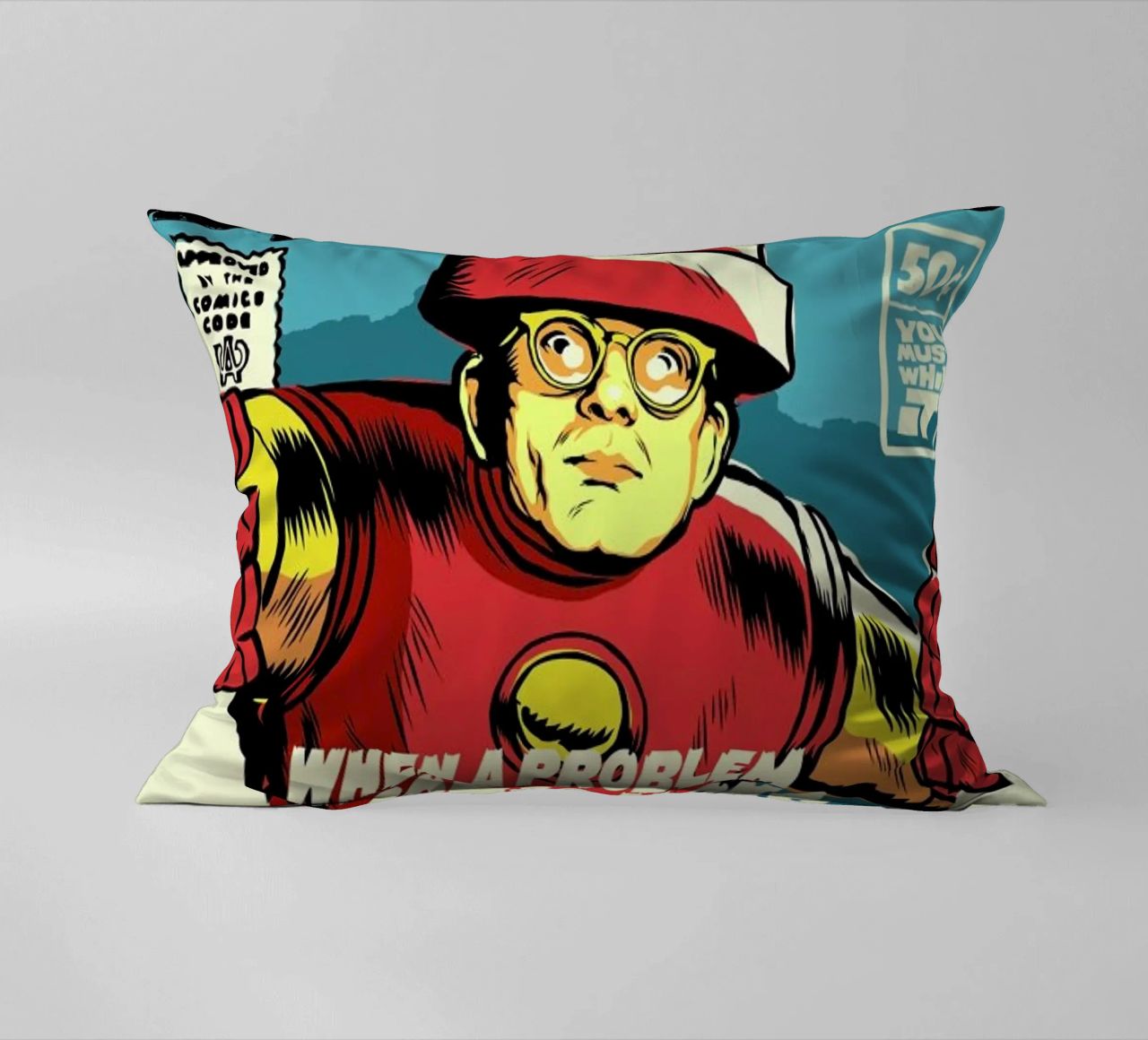 Post-Punk Problem decorative cushion by Butcher Billy