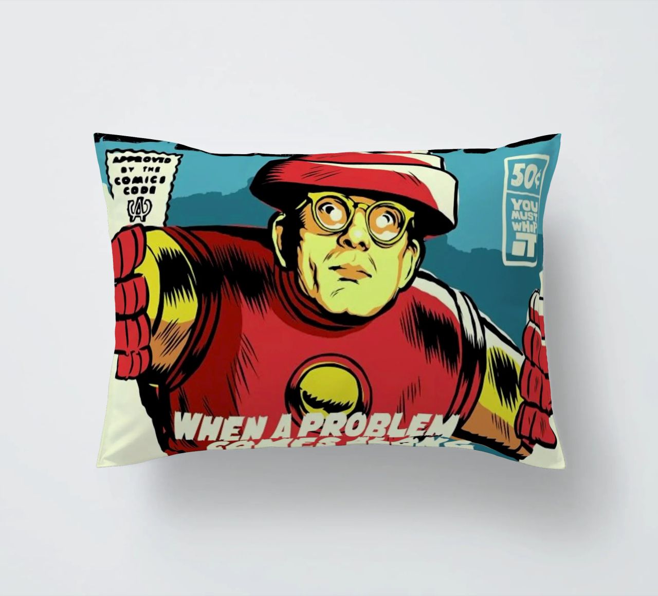 Post-Punk Problem decorative cushion by Butcher Billy