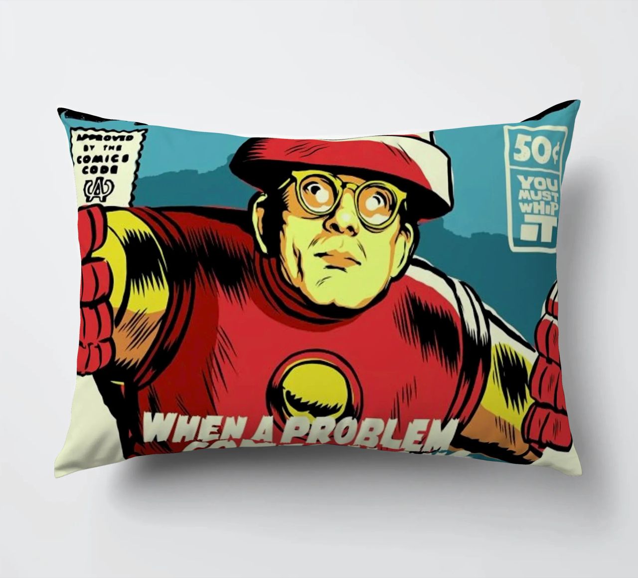 Post-Punk Problem decorative cushion by Butcher Billy