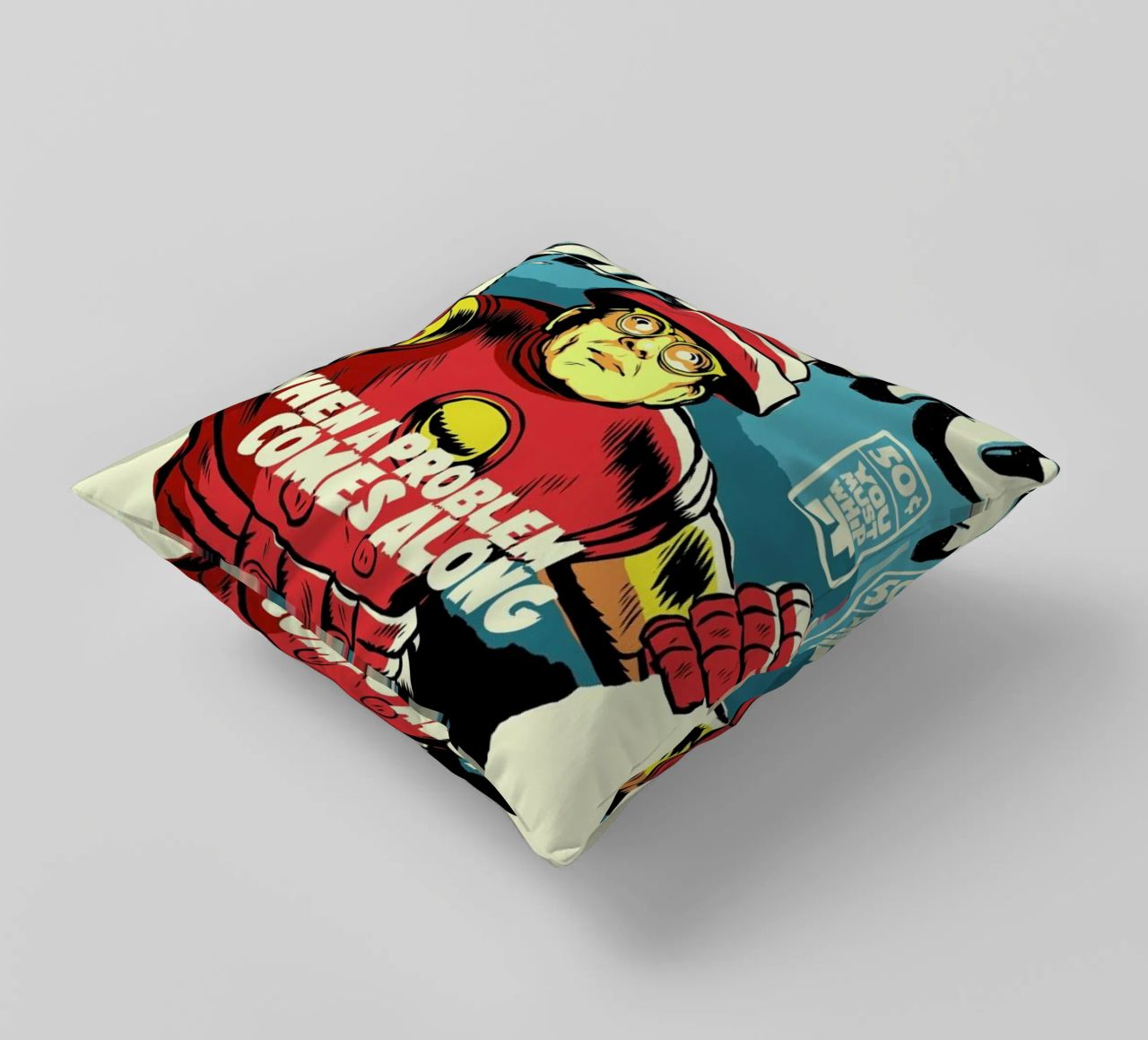 Post-Punk Problem decorative cushion by Butcher Billy