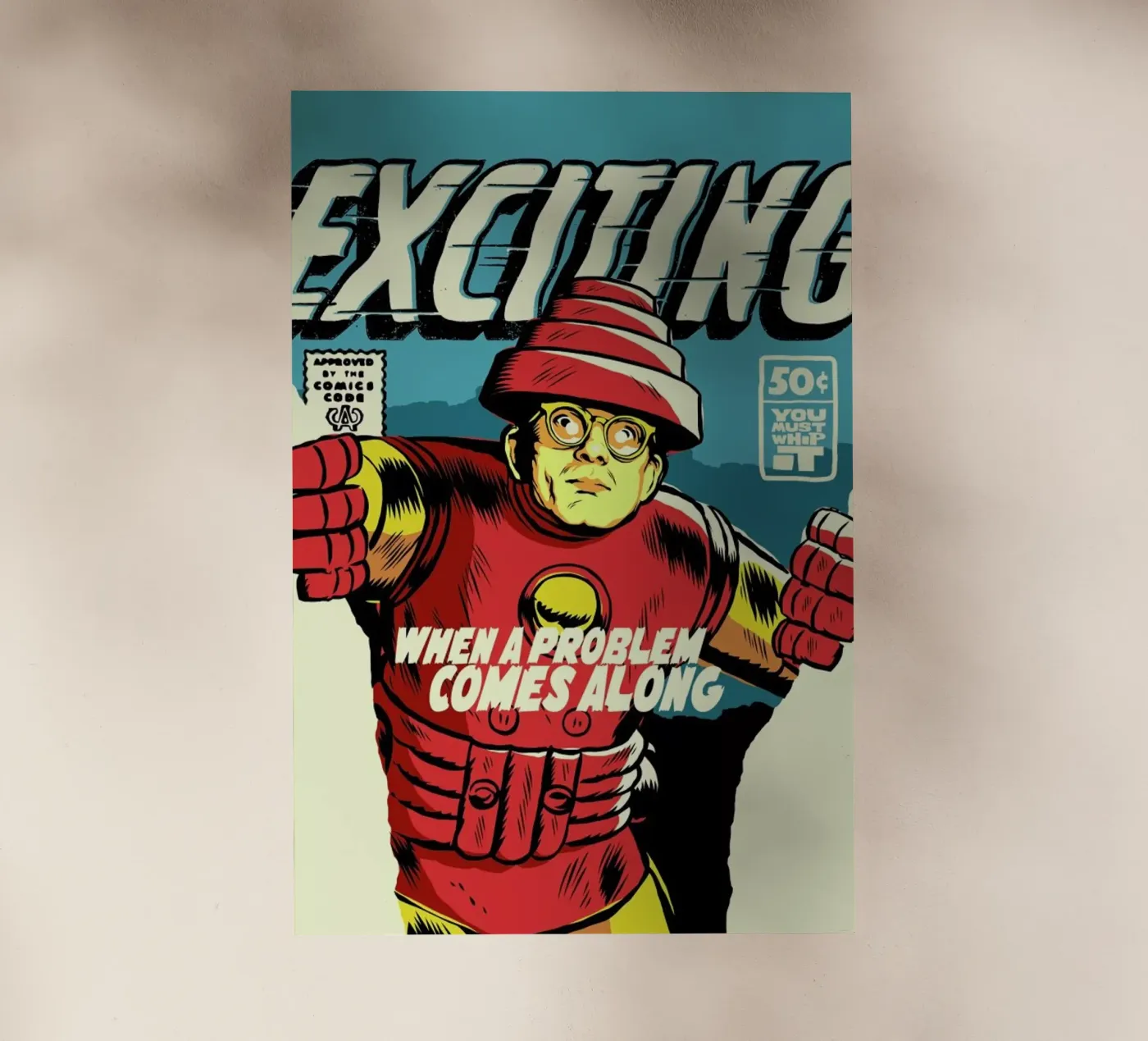 Post-Punk Problem backlit film by Butcher Billy