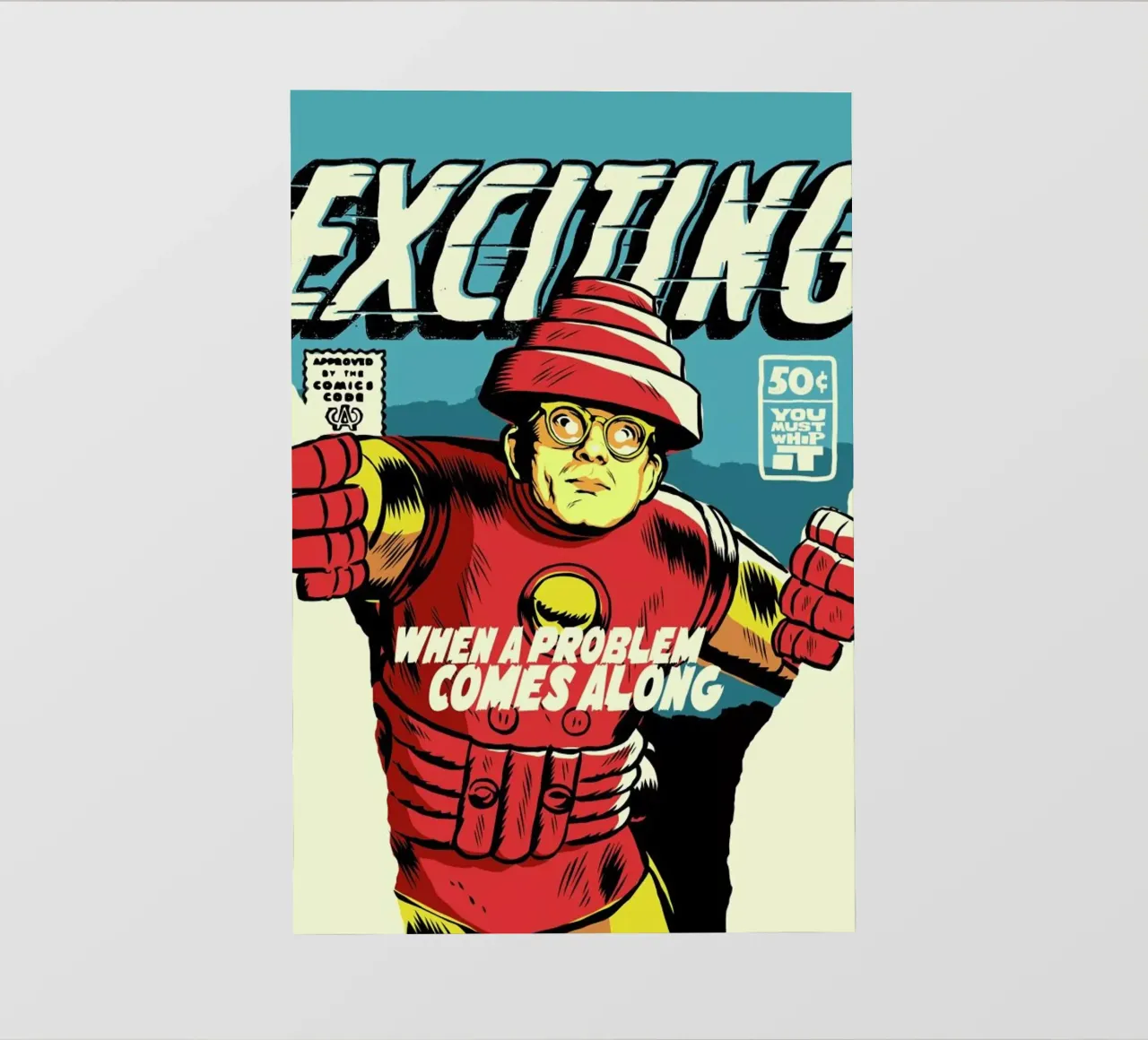 Post-Punk Problem Backlit Folie von Butcher Billy