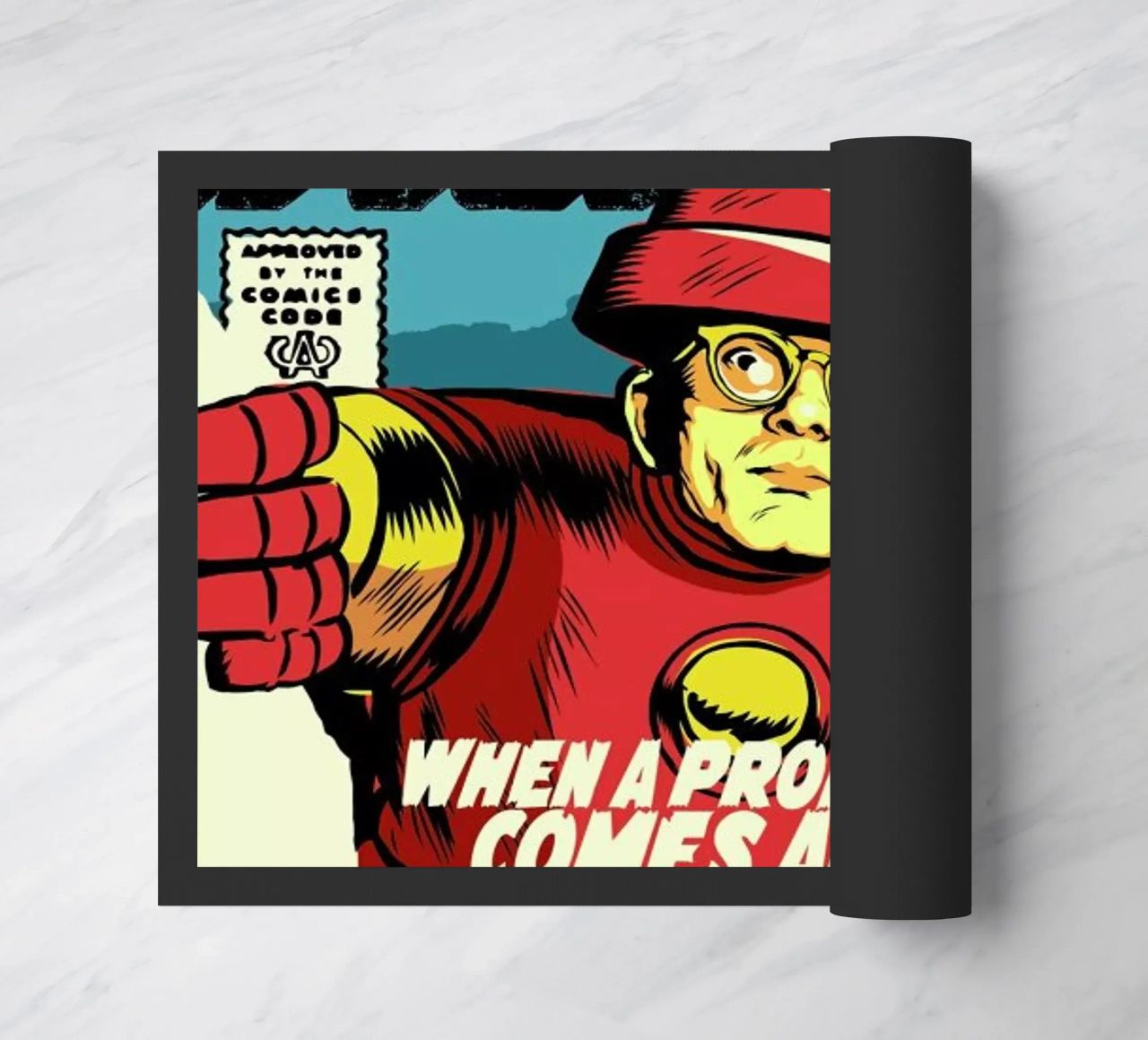 Post-Punk Problem doormat by Butcher Billy
