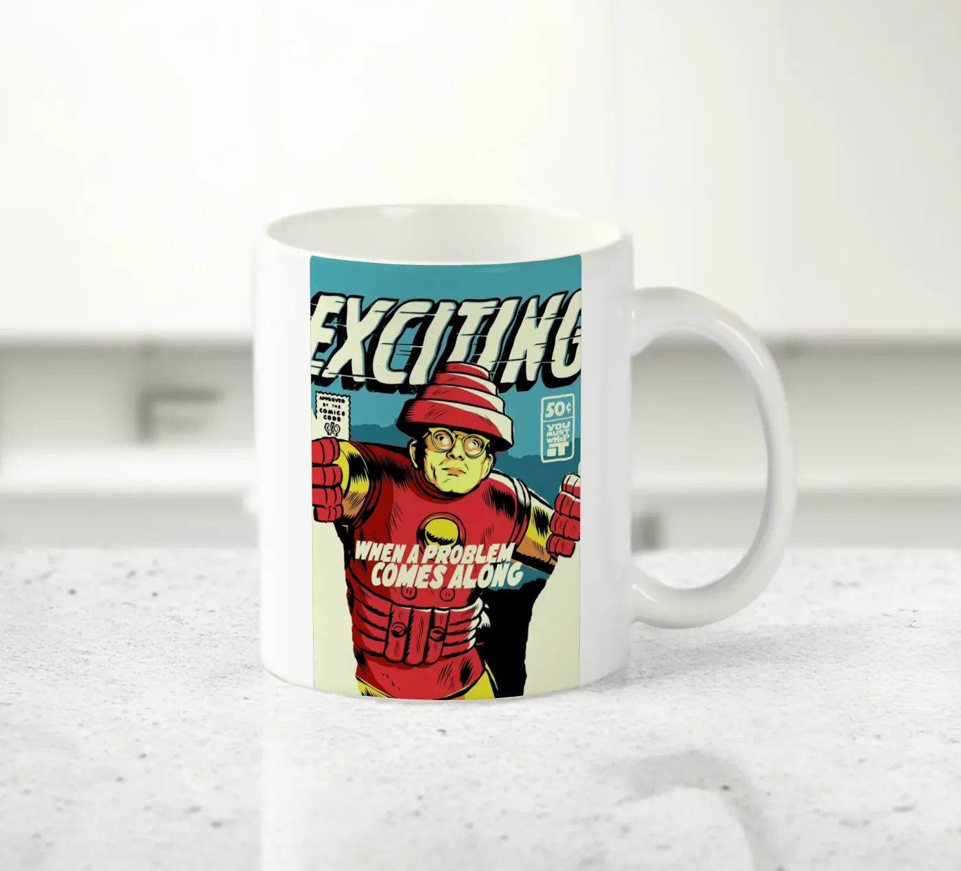 Post-Punk Problem Keramik Tasse von Butcher Billy