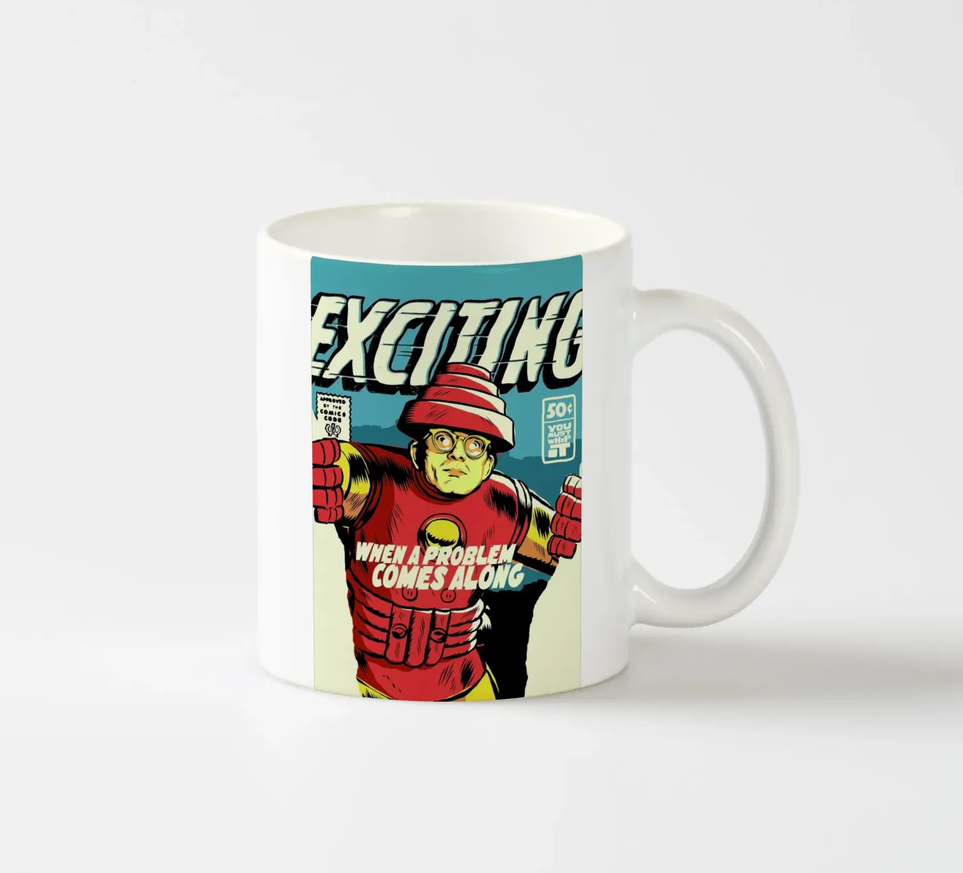 Post-Punk Problem Keramik Tasse von Butcher Billy