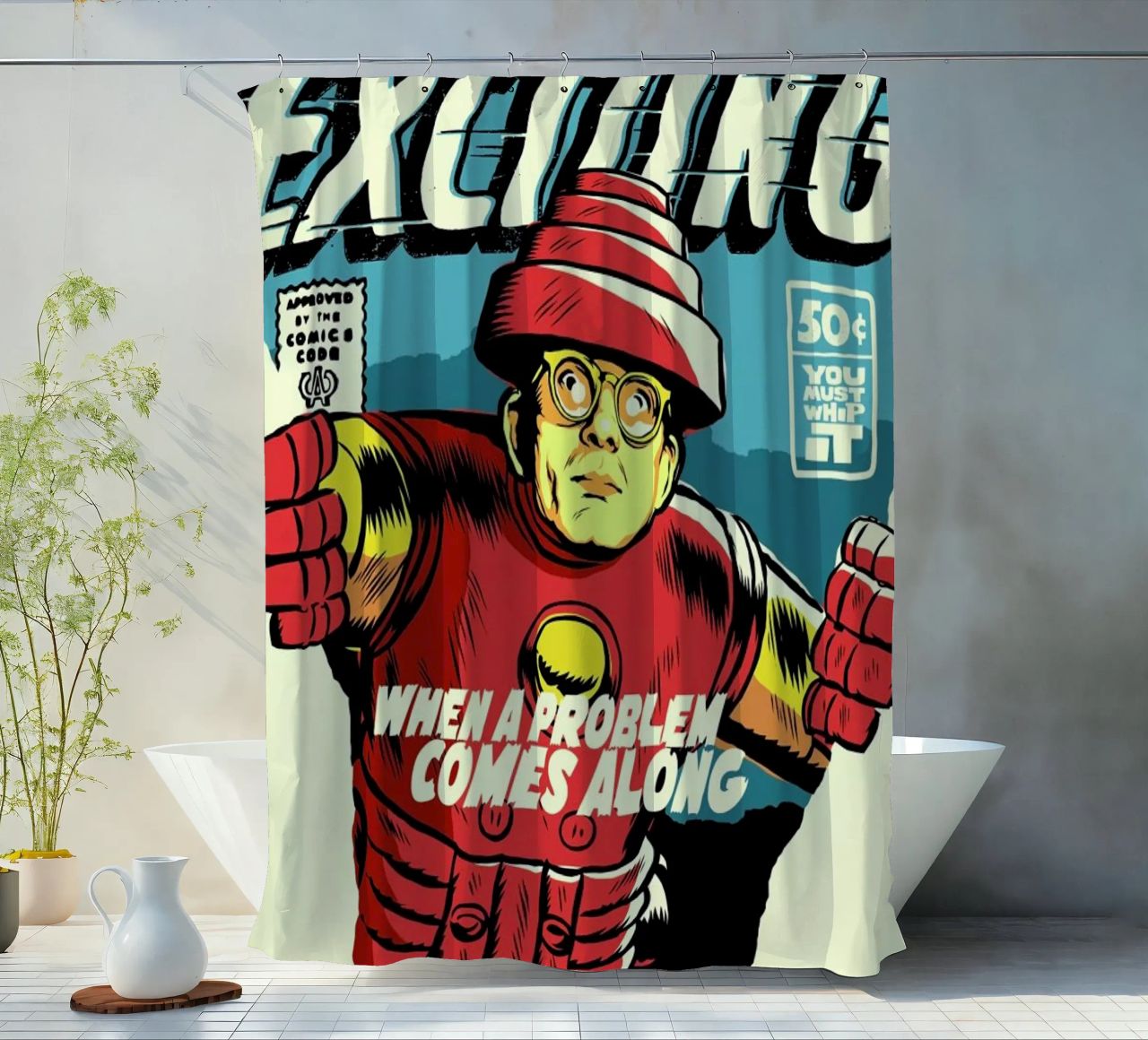 Post-Punk Problem tenda da doccia da Butcher Billy