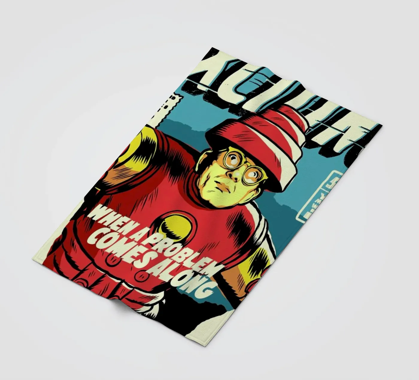 Post-Punk Problem fleece blanket by Butcher Billy