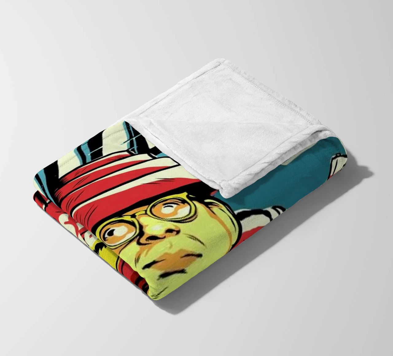 Post-Punk Problem fleece blanket by Butcher Billy