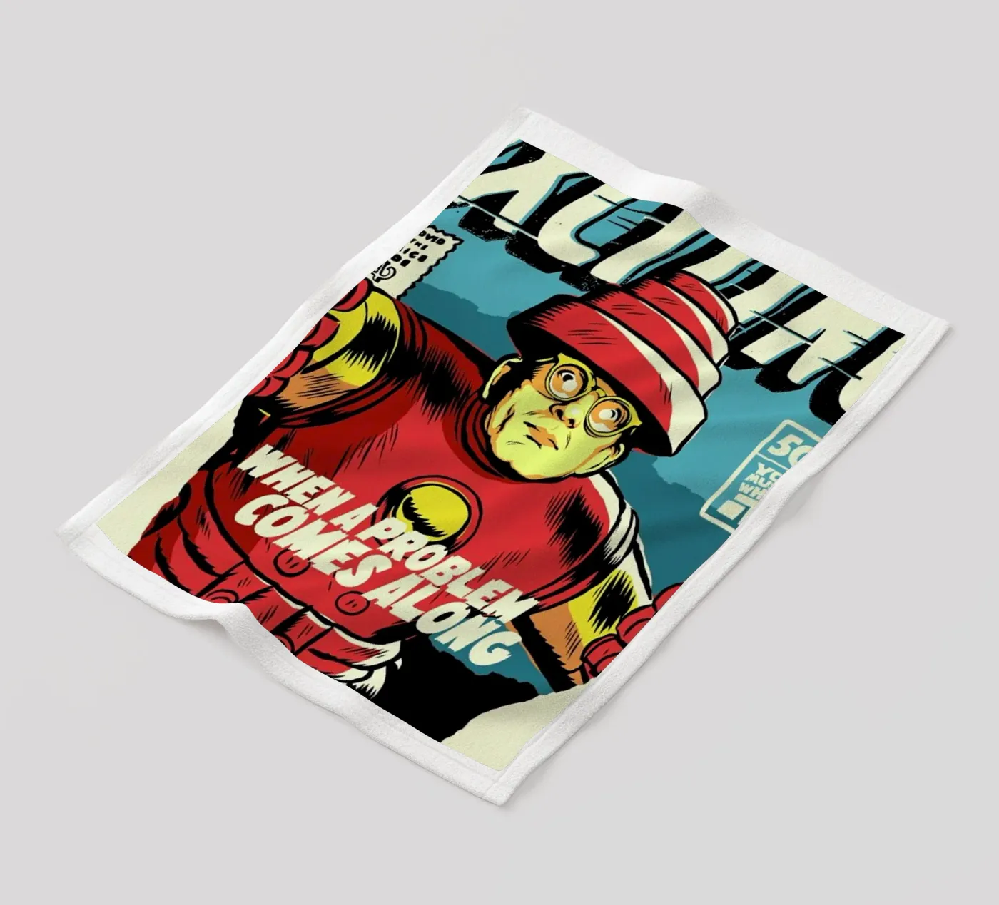 Post-Punk Problem fleece blanket by Butcher Billy