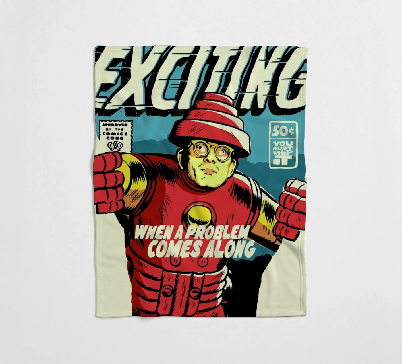 Post-Punk Problem fleece blanket by Butcher Billy