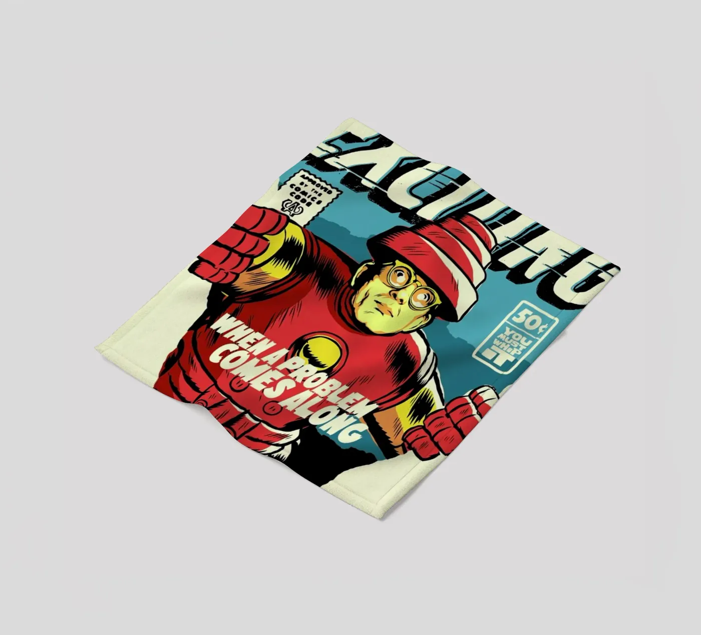 Post-Punk Problem fleece blanket by Butcher Billy