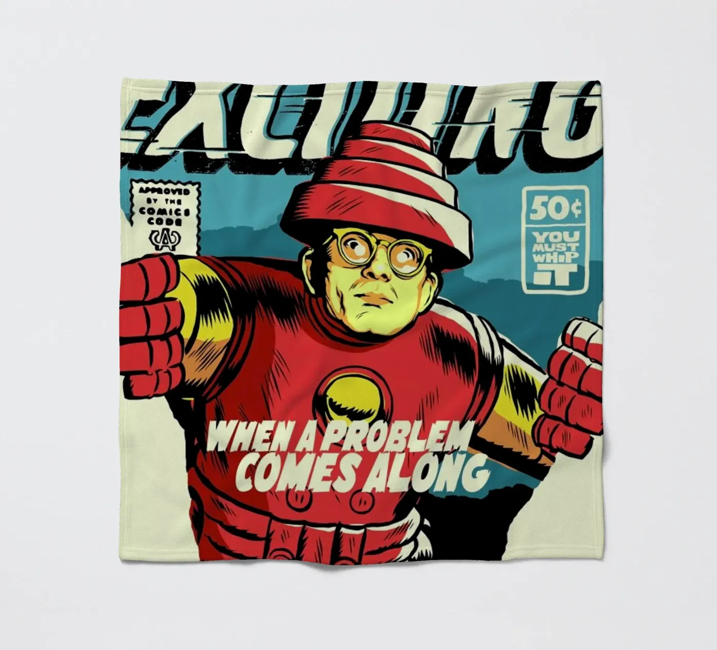 Post-Punk Problem fleece blanket by Butcher Billy
