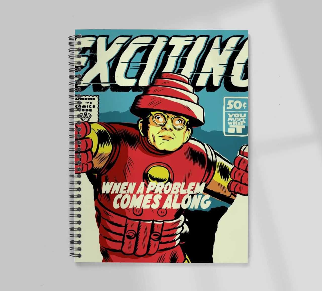 Post-Punk Problem spiral notebook by Butcher Billy