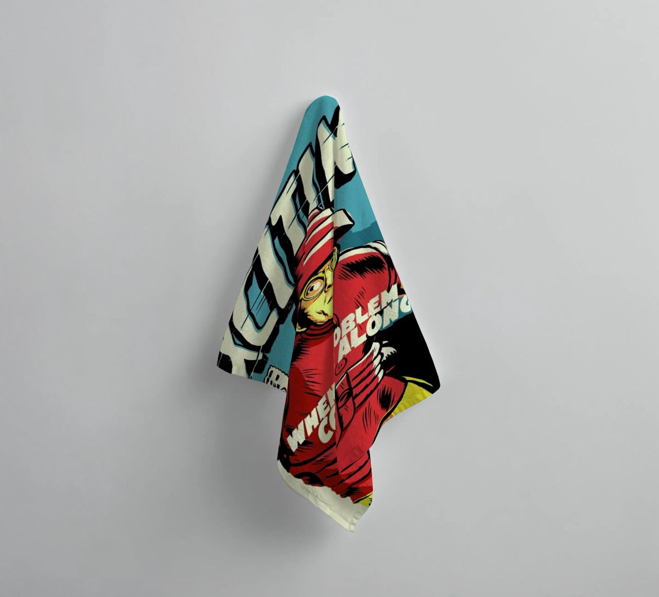 Post-Punk Problem towel by Butcher Billy