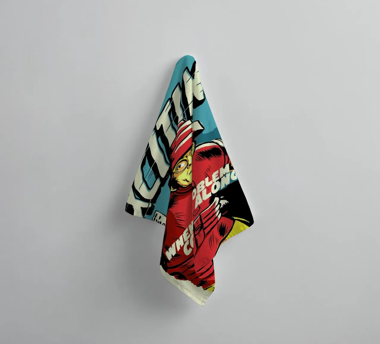 Post-Punk Problem badhanddoek van Butcher Billy