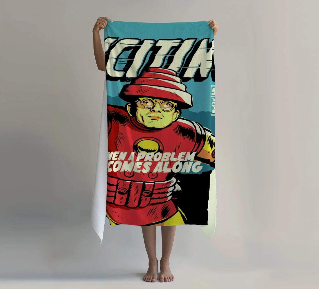 Post-Punk Problem beach towel by Butcher Billy