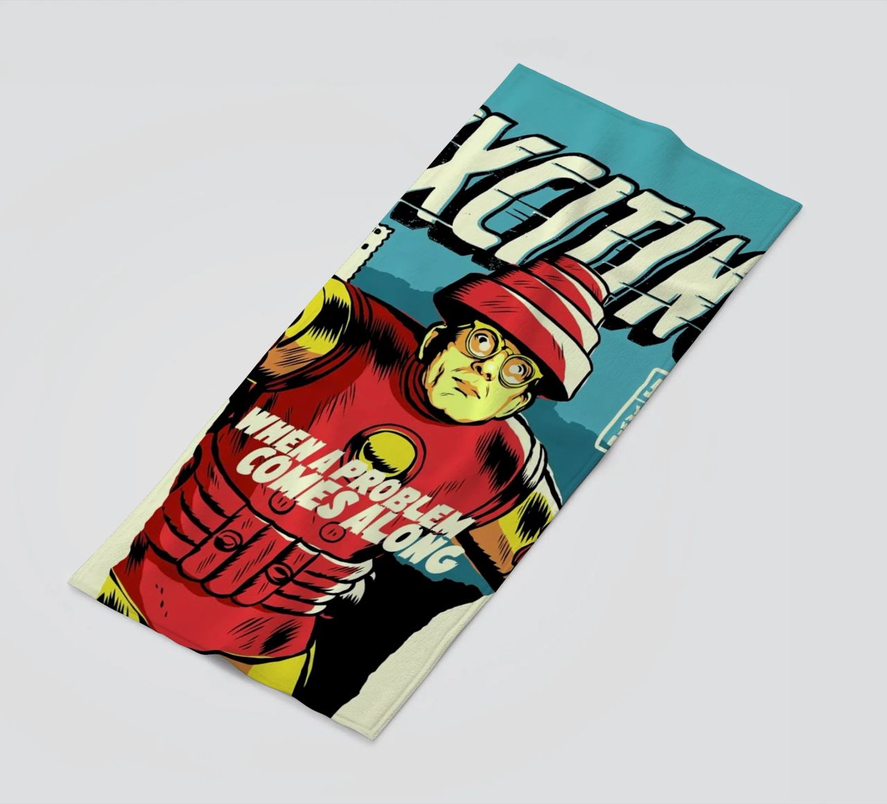 Post-Punk Problem beach towel by Butcher Billy