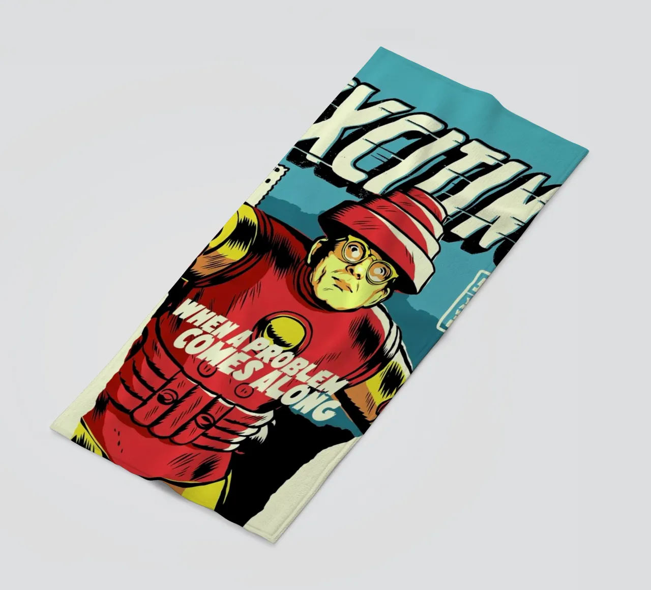Post-Punk Problem strandhanddoek van Butcher Billy