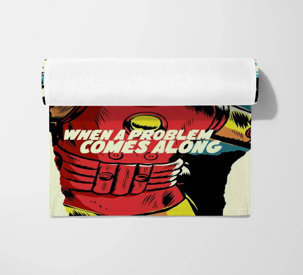 Post-Punk Problem strandhanddoek van Butcher Billy
