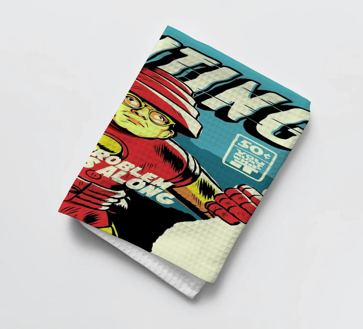 Post-Punk Problem tea towel by Butcher Billy