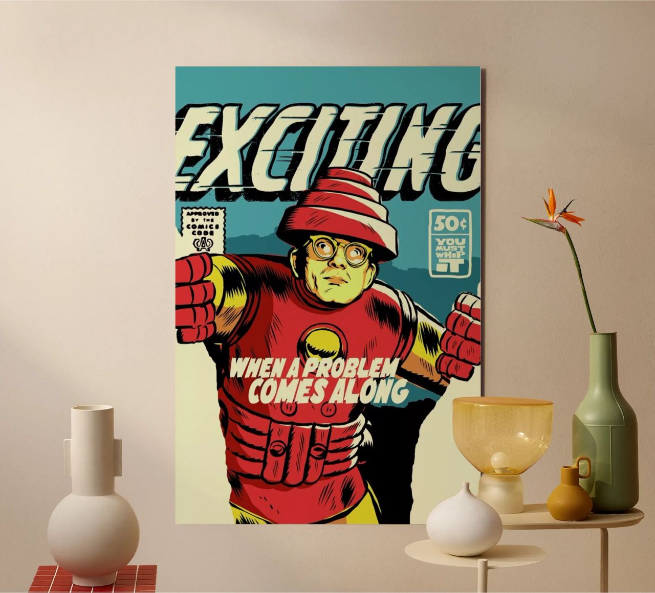 Post-Punk Problem alluminio dibond da Butcher Billy