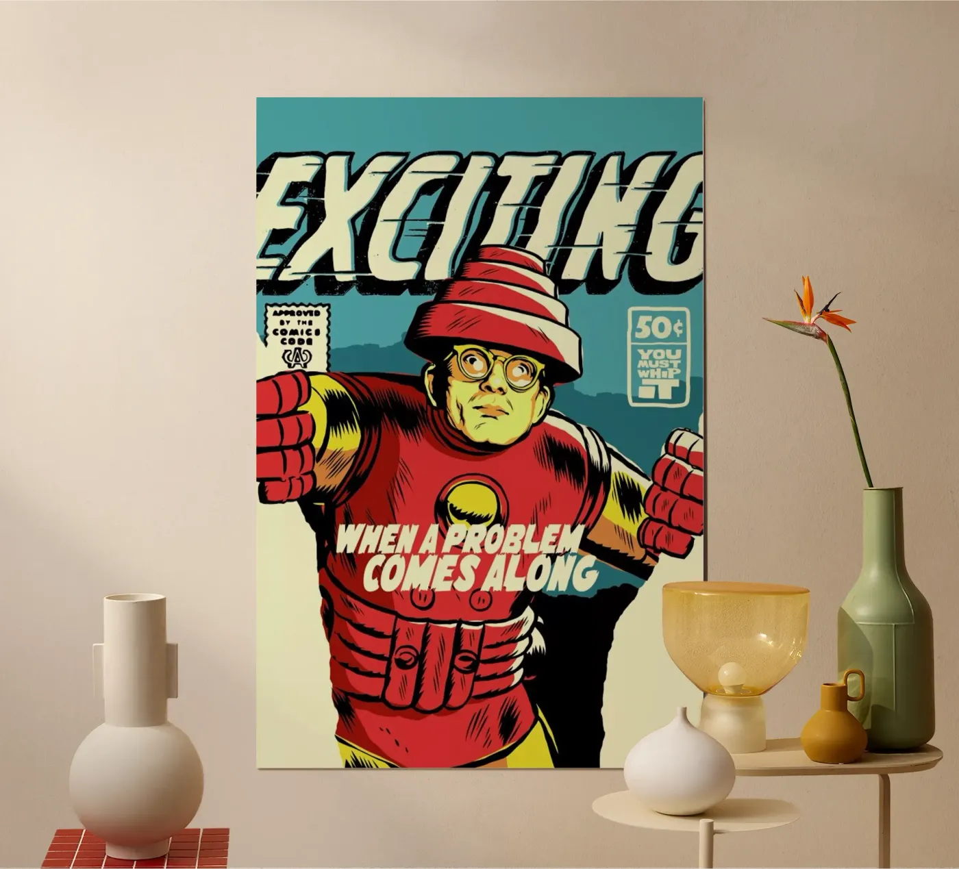 Post-Punk Problem poster van Butcher Billy