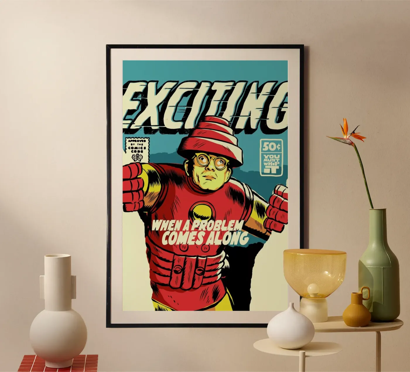 Post-Punk Problem poster van Butcher Billy